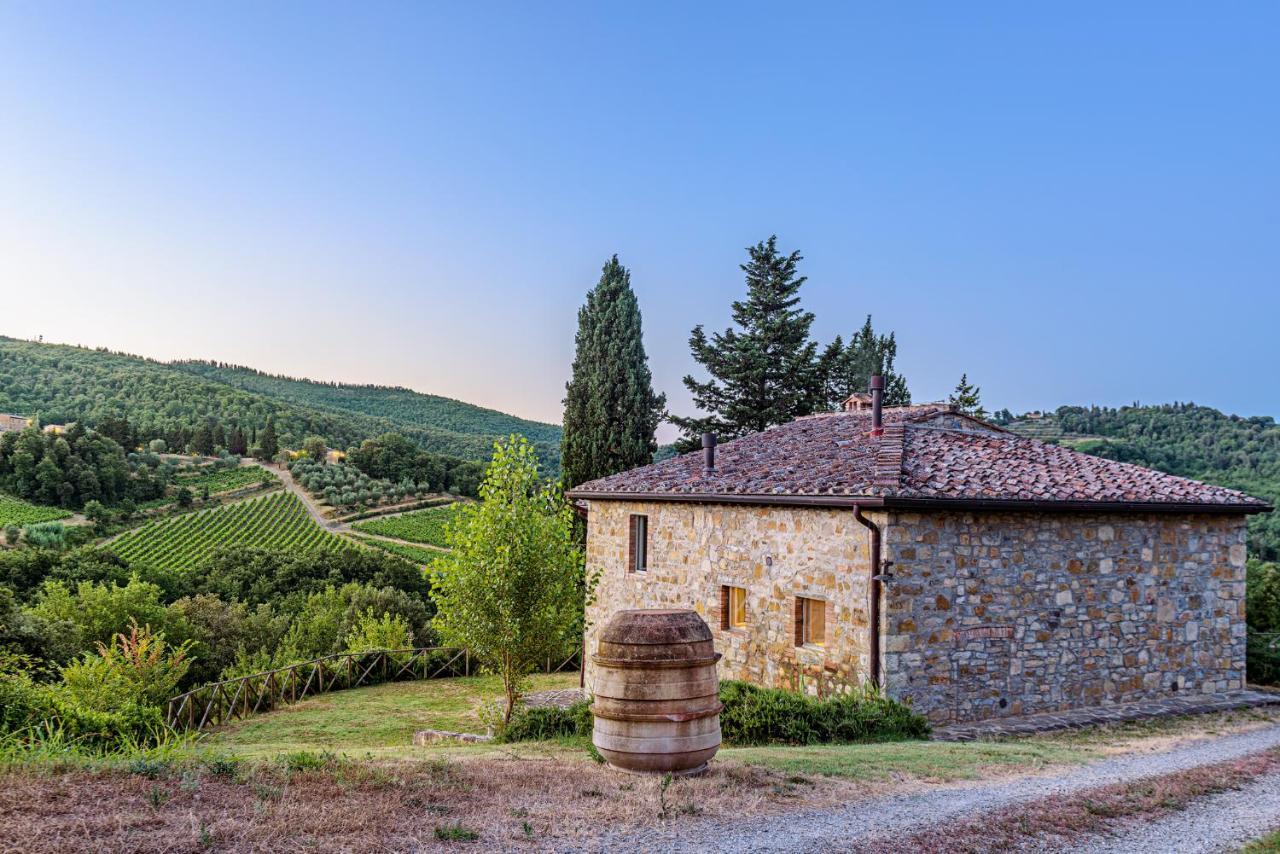 הוילה קסטלינה אין קיאנטי Agriturismo Casa Al Bosco מראה חיצוני תמונה