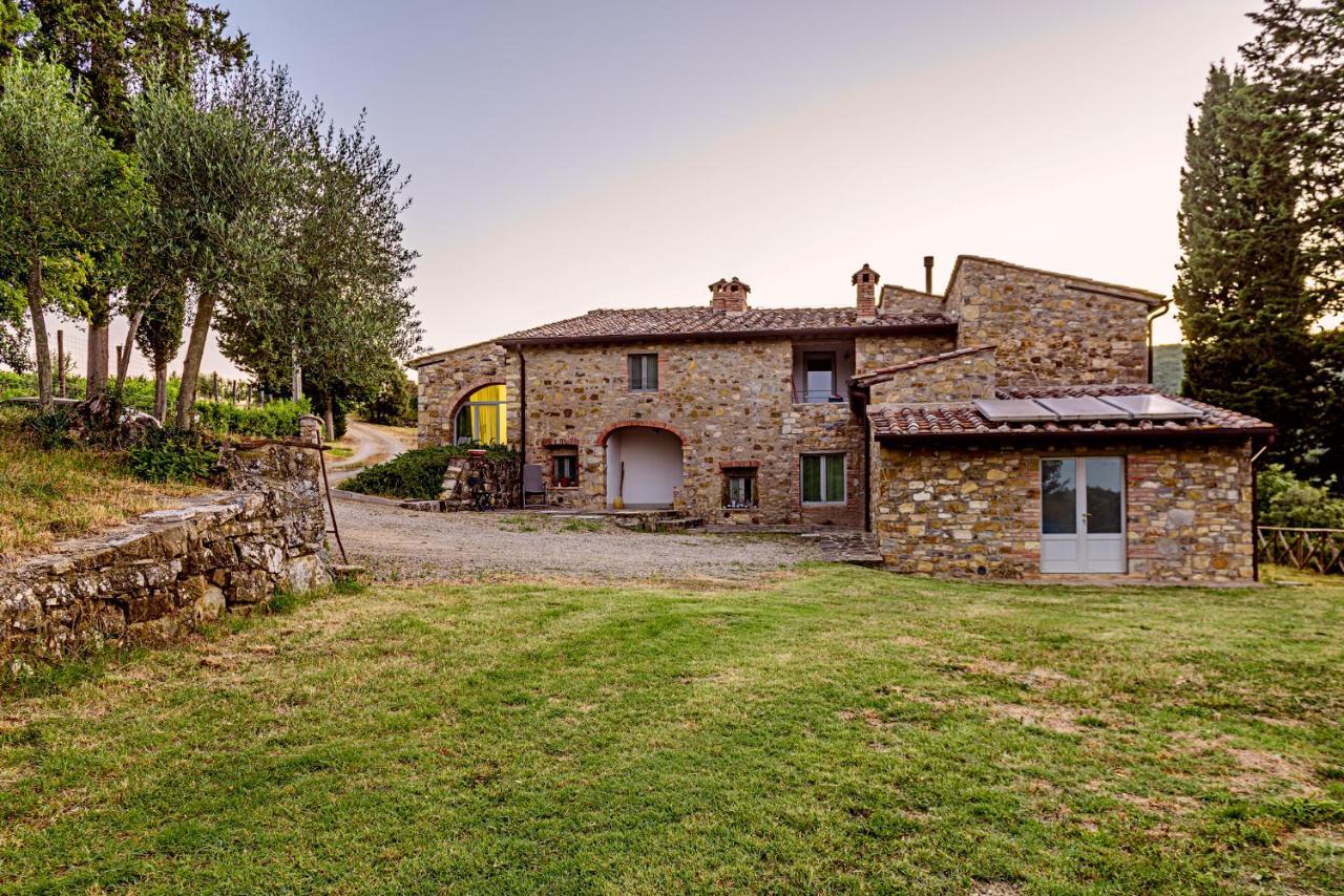 הוילה קסטלינה אין קיאנטי Agriturismo Casa Al Bosco מראה חיצוני תמונה