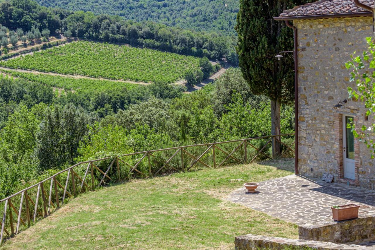 הוילה קסטלינה אין קיאנטי Agriturismo Casa Al Bosco מראה חיצוני תמונה